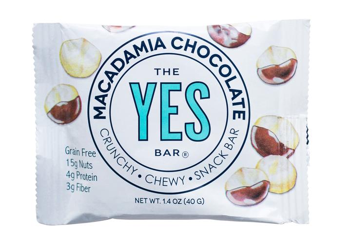 Yes Bar Macademia Chocolate