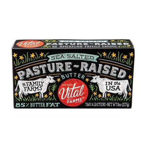 Vital Farms Pasture Raised Butter Salted