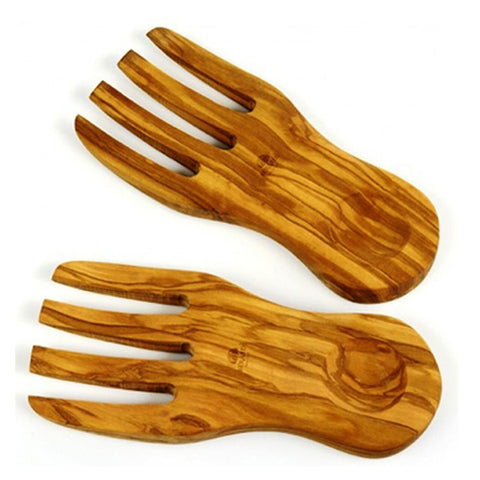 Berard Olive Wood Server Hands