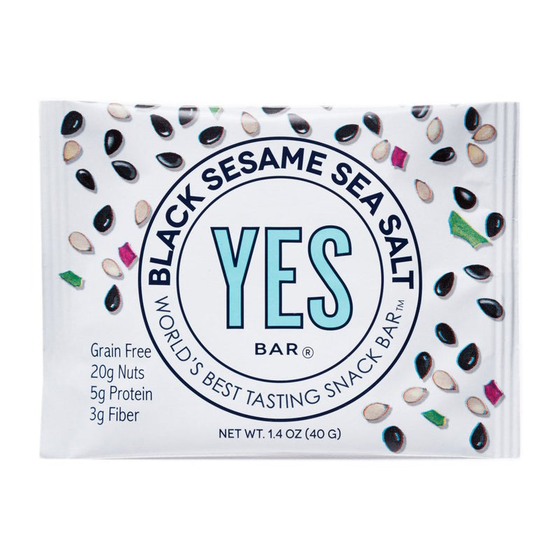 Yes Bar Black Sesame Sea Salt