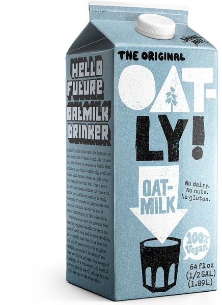 Oatly Oat Milk 1\2 gal