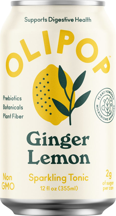 Olipop Ginger Lemon