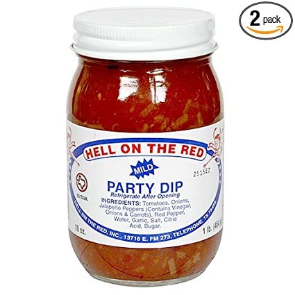 Hell On the Red Party Dip Mild
