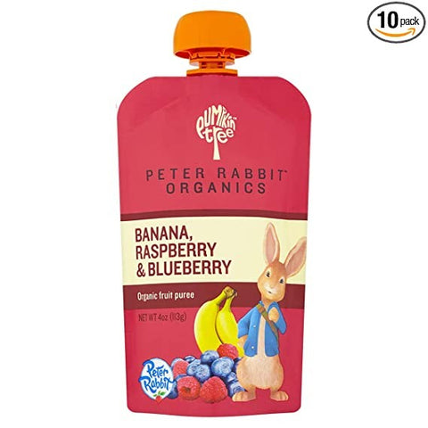 Peter Rabbit Organics Banana Raspberry Blueberry