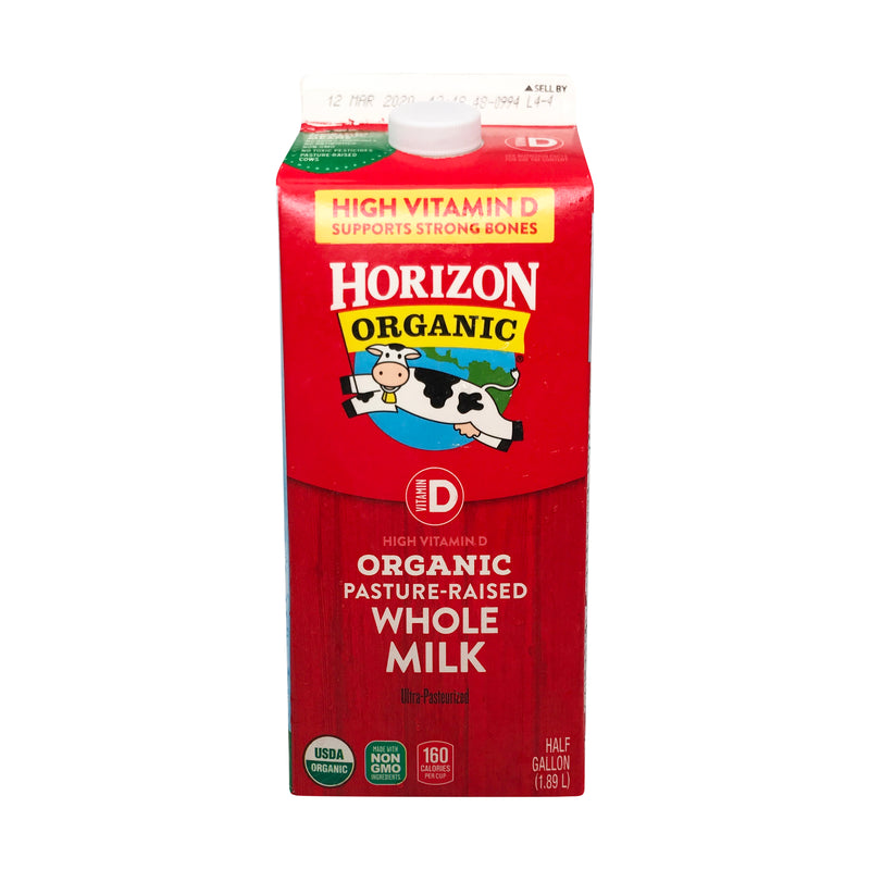 Horizon Whole Milk 1/2 Gallon