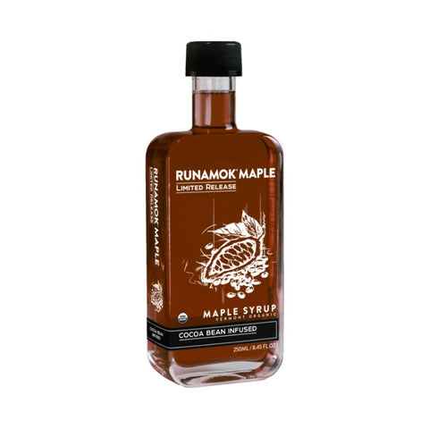 Runamok Cocoa Bean Infused Maple Syrup