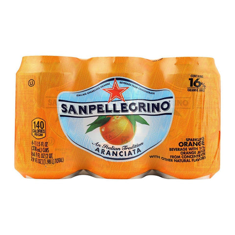 San Pellegrino Aranciata 6 pk