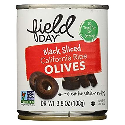 Field Day Sliced Black Olives