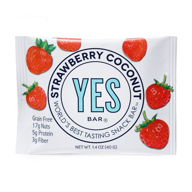 Yes Bar Strawberry Coconut
