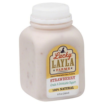 Lucky Layla Strawberry Drinkable Yogurt