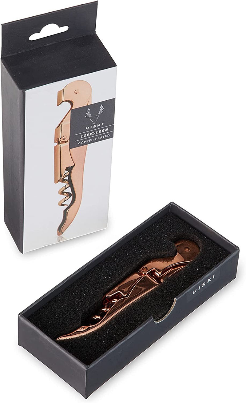 Viski Copper Corkscrew