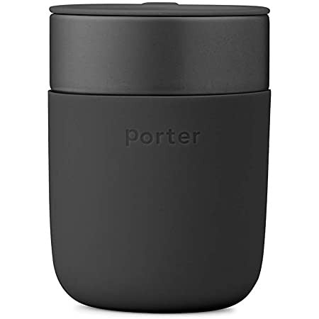 W&P Porter To-Go Mug Ceramic Charcoal 12 oz