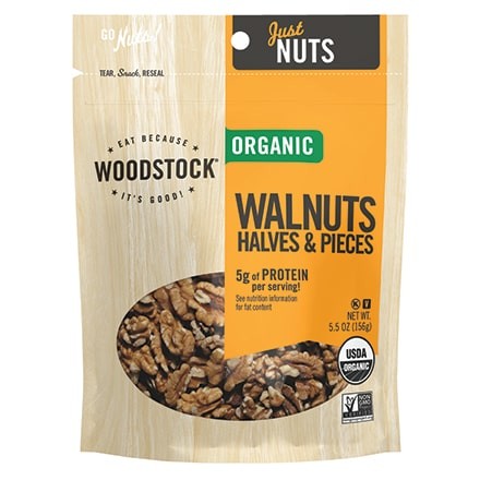 Woodstock Organic Walnuts Halves & Pieces